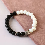 Load image into Gallery viewer, Beaded Adjustable Elasticated Bracelet