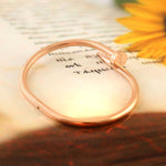 Load image into Gallery viewer, Rose Gold-Plated Stainless Steel Cuff Bracelet