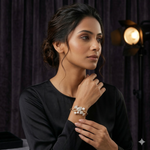 Load image into Gallery viewer, Women Gold-Plated Pearl Bracelet for Women and Girls