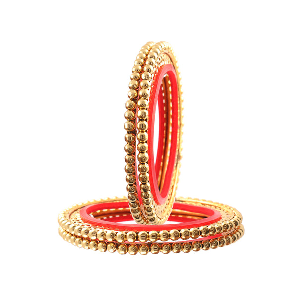 Gold Plated Gokhru Brass Bangle For Women and Girls