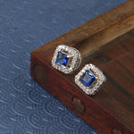 Load image into Gallery viewer, Silver Plated Square Tops For Women
