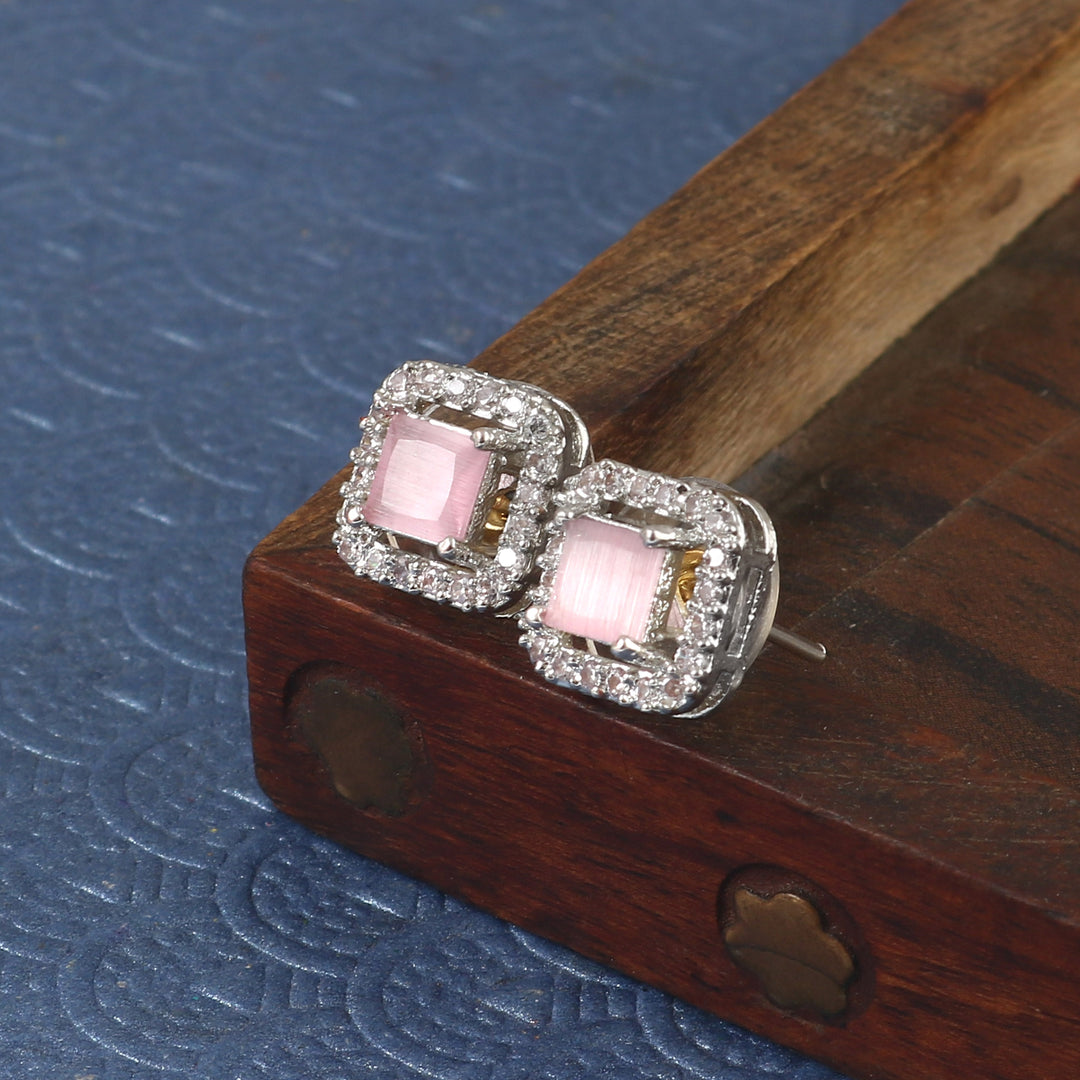 Silver Plated Square Tops For Women