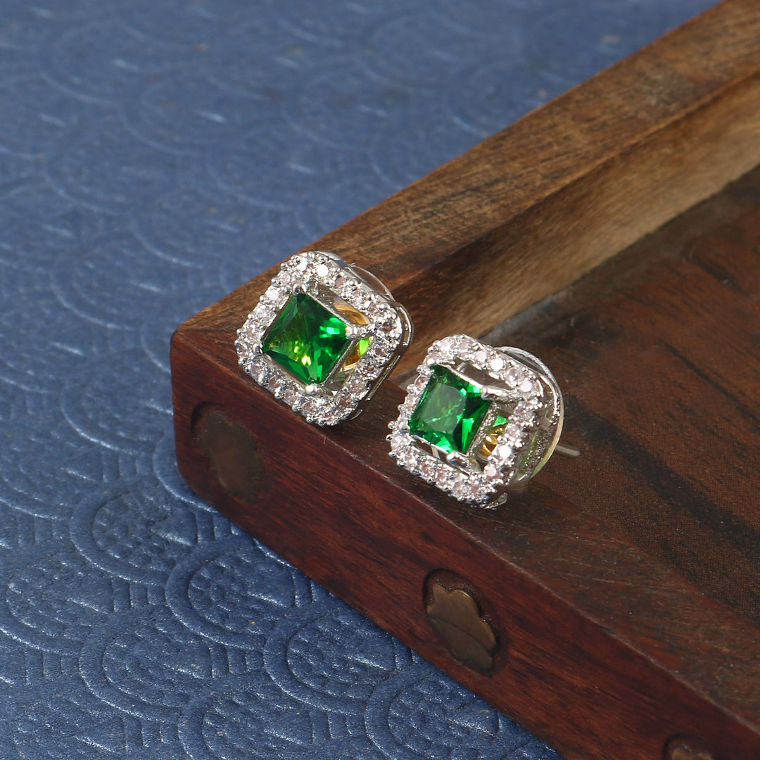 Silver Plated Square Tops For Women