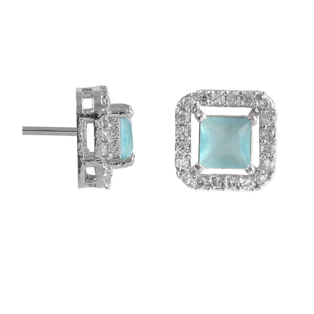 Silver Plated Square Tops For Women