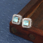 Load image into Gallery viewer, Silver Plated Square Tops For Women
