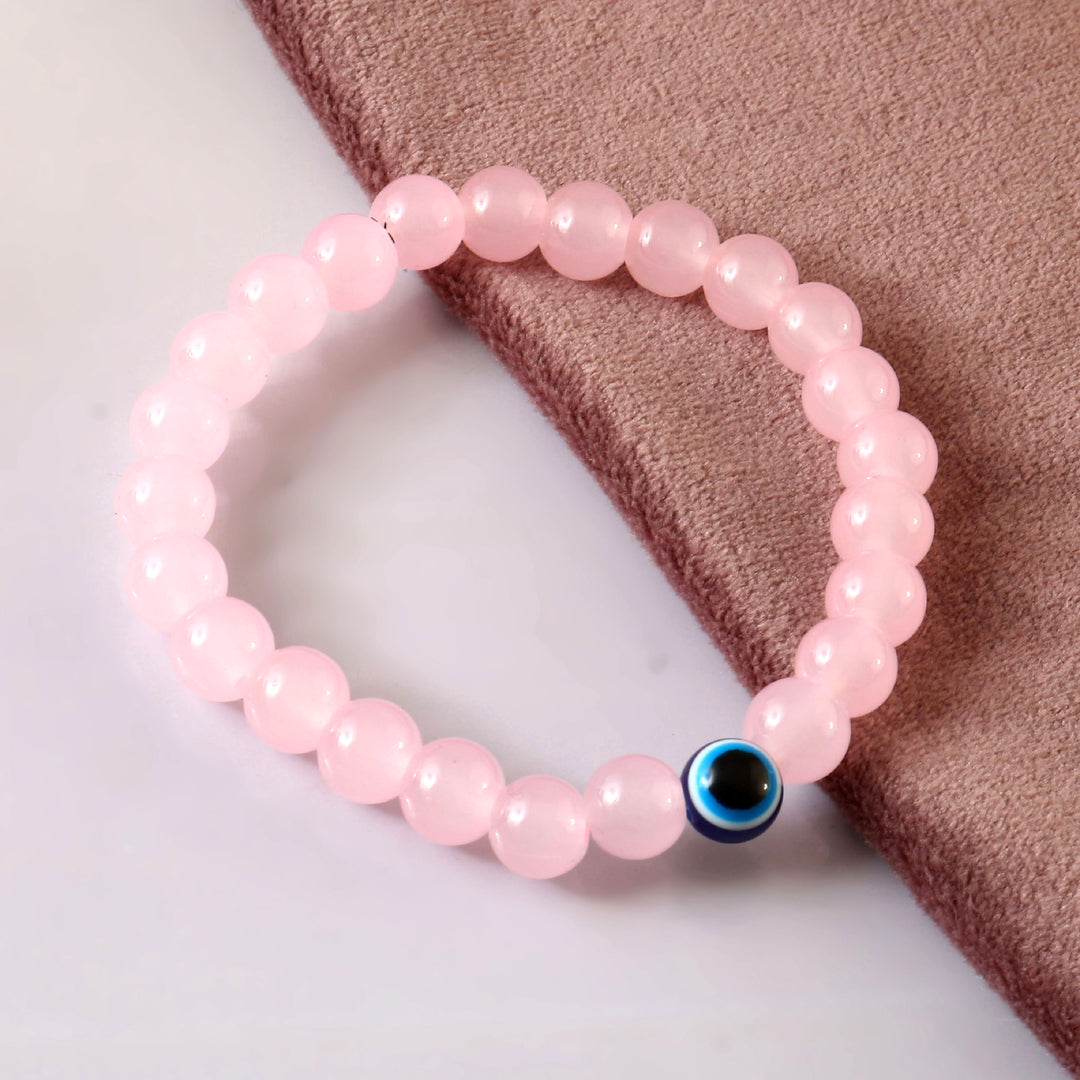 Beaded Adjustable Elasticated Bracelet