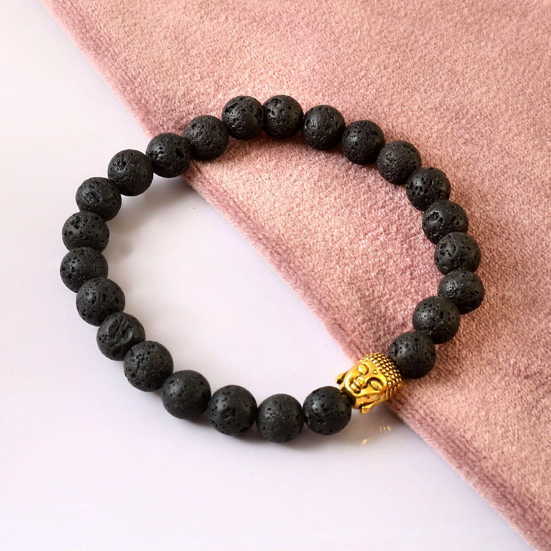 Beaded Adjustable Elasticated Bracelet